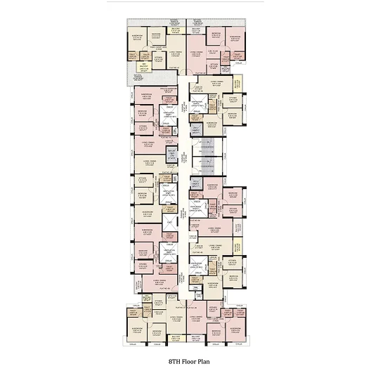 8<sup>th</sup> Floor Plan floor plan