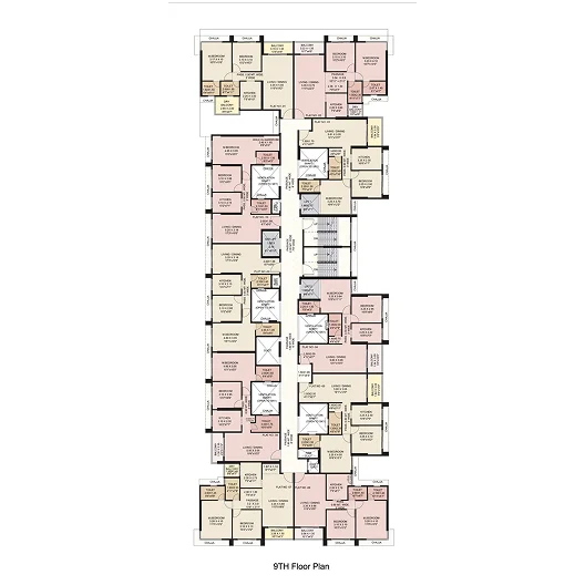 9<sup>th</sup> Floor Plan floor plan