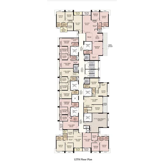 12<sup>th</sup> Floor Plan floor plan